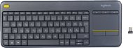 Klávesnica Logitech Wireless Touch Keyboard K400 Plus HU - Klávesnice