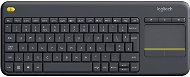 Logitech Wireless Touch Keyboard K400 Plus CZ - Klávesnica