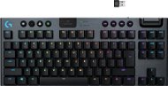 Gaming-Tastatur Logitech G915 LIGHTSPEED TKL Wireless RGB GL Tactile, carbon - US INTL - Herní klávesnice