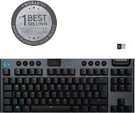 Herní klávesnice Logitech G915 LIGHTSPEED TKL Wireless RGB GL Linear , carbon - US INTL - Herní klávesnice