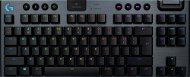 Logitech G915 LIGHTSPEED Tenkeyless Wireless RGB GL Clicky US INTL, carbonfarben - Gaming-Tastatur