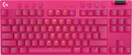 Logitech G PRO X TKL Lightspeed Tactile, rose - Herná klávesnica