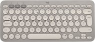 Logitech Bluetooth Multi-Device Keyboard K380 - Almond Milk - US INTL - Tastatur