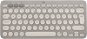 Logitech Bluetooth Multi-Device Keyboard K380, Almond Milk - US INTL - Billentyűzet
