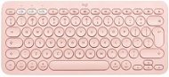 Logitech Bluetooth Multi-Device Keyboard K380 pre Mac, ružová – CZ + SK - Klávesnica