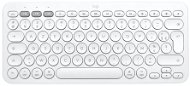 Logitech Bluetooth Multi-Device Keyboard K380, biela – FR - Klávesnica