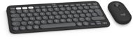 Logitech Pebble 2 Combo MK380s na MAC, Graphite – US INTL - Set klávesnice a myši