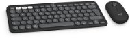 Logitech Pebble 2 Combo MK380s pro MAC, Graphite - US INTL - Set klávesnice a myši