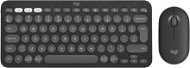 Keyboard and Mouse Set Logitech Pebble 2 Combo MK380s, Graphite - US INTL - Set klávesnice a myši