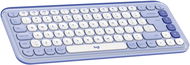 Logitech Pop Icon Keyboard, Lilac - US INTL - Klávesnice