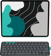 Logitech Flip Folio pro iPad Pro (M4)/Air (M2/M3) 13" Graphite - US INTL - Pouzdro na tablet s klávesnicí