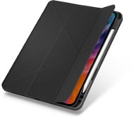 UNIQ Transforma Rigor Hülle mit Ständer Apple iPad Air 10.9" (2020) schwarz - Tablet-Hülle