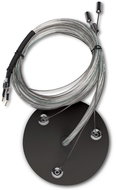McLED Suspension set for luminaires Nova R 350/400/500, 1,1m, black - Ceiling Light