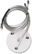 McLED Suspension set for luminaire Nova R 600, 1,1m, white colour - Ceiling Light