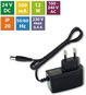 McLED Napájecí adaptér 12W, DC24V/0,5A, IP20, černý plast, s vidlicí - Napájecí zdroj