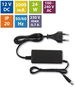 McLED Napájecí adaptér 24W, DC12V/2A, IP20, černý plast, s vidlicí - Napájecí zdroj