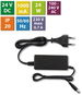McLED Napájecí adaptér 24W, DC24V/1A, IP20, černý plast, s vidlicí - Napájecí zdroj