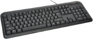 C-TECH KB-101 PS/2 slim Black - Keyboard