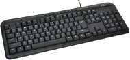 C-TECH KB-M-101 USB slim Black - Keyboard