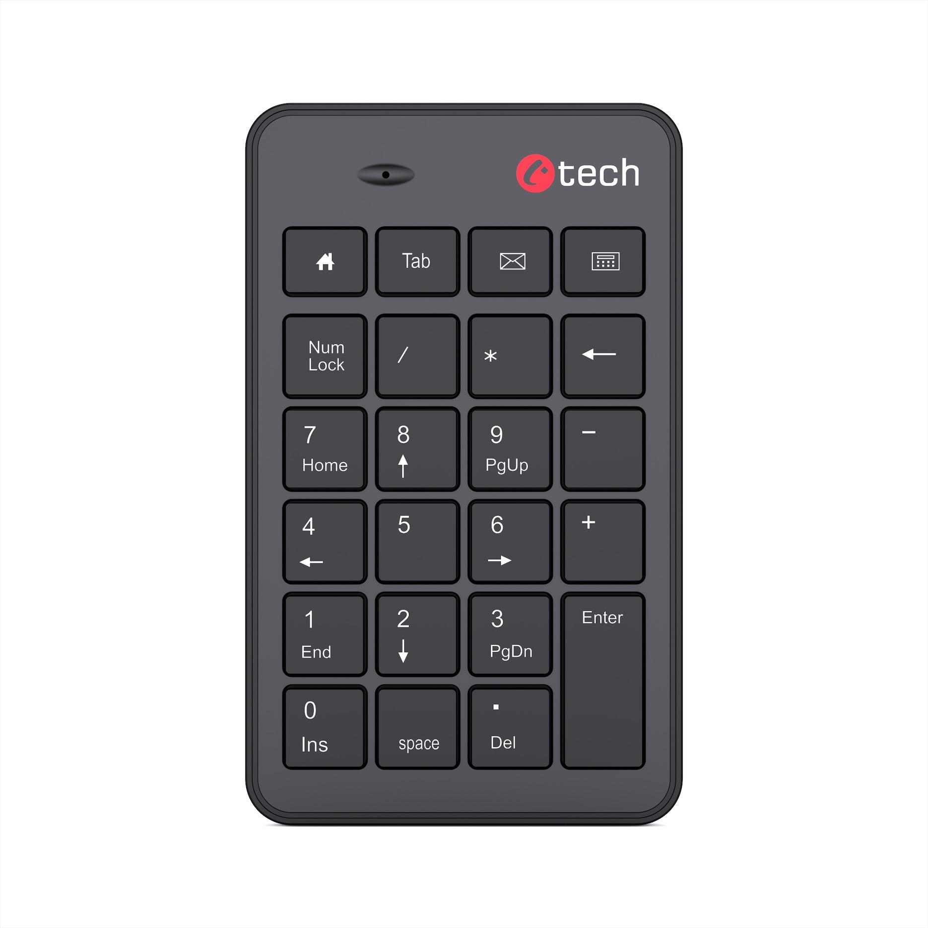 C-TECH KBN-02WS, black