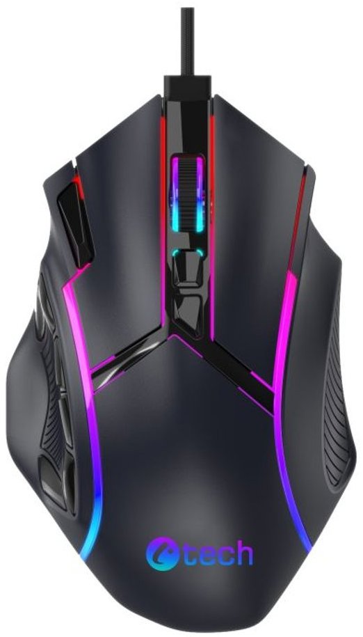 C-TECH Akali (GM-15), 12800 DPI, RGB háttérvilágítás, USB