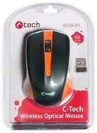 C-TECH WLM-01 oranžová - Myš