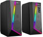 C-TECH SPK-17, 2.0, RGB, černé - Reproduktory