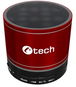 C-TECH SPK-08R, červený - Bluetooth reproduktor