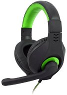 C-TECH NEMESIS V2 GHS-14 (fekete-zöld) - Gamer fejhallgató