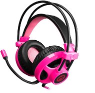 C-TECH Helios schwarz-rosa - Gaming-Headset