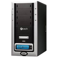 Computer chassis C-TECH DAVINCI, PSU P4-500W MiddleTower - PC-Gehäuse