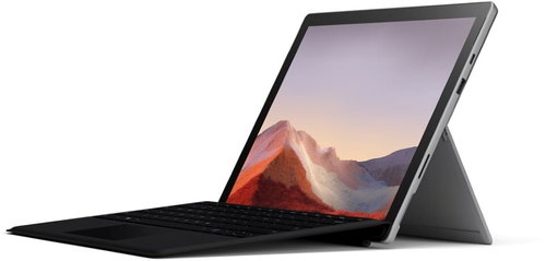 Repasované - Microsoft Surface Pro 7 128GB i3 4GB platinum + EN/US klávesnice v balení (černá) - Tablet PC - Main image