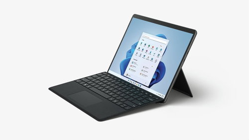 Microsoft Surface Pro 8 i7 16GB 512GB Black + Surface keyboard black - Tablet PC - Main image