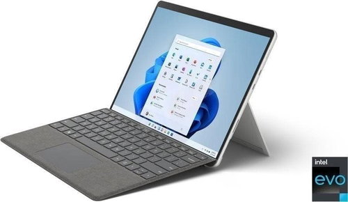 Refurbished - Microsoft Surface Pro 8 i7 16GB 1TB Platinum + Surface Keyboard Platinum CZ/SK - Tablet PC - Main image