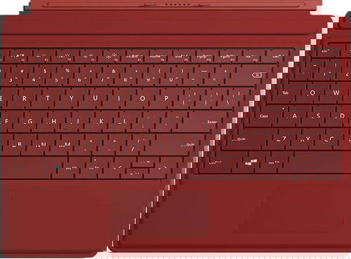 3 Surface Type Cover Red - Keyboard - Main image