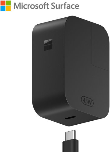 Microsoft Surface 45W USB-C Power Supply Main image Microsoft Surface 45W USB-C Power Supply - Power Adapter - Main image