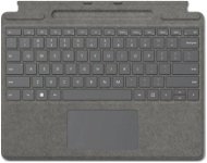 Microsoft Surface  Pro X/Pro 8/Pro 9 Signature Keyboard Platinum HU - Klávesnice