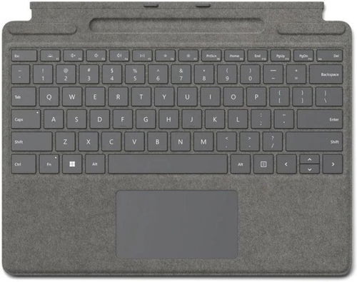 Microsoft Surface Pro 10/Pro 8/Pro 9 Signature Keyboard Platinum CZ/SK - Klávesnice - Hlavní obrázek