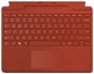 Microsoft Surface  Pro X/Pro 8/Pro 9 Signature Keyboard Poppy Red ENG - Keyboard