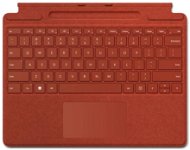 Microsoft Surface  Pro X/Pro 8/Pro 9 Signature Keyboard Poppy Red CZ/SK - Klávesnice