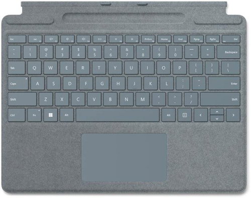 Microsoft Surface  Pro X/Pro 8/Pro 9 Signature Keyboard Ice Blue ENG - Keyboard - Main image