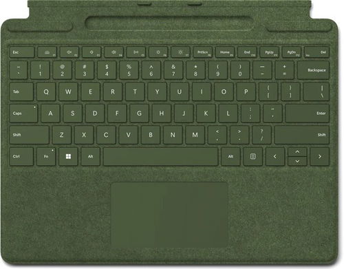 Microsoft Surface Pro 10/Pro 8/Pro 9 Signature Keyboard Forest - CZ/SK + Slim Pen - Klávesnice - Hlavní obrázek