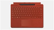 Microsoft Surface Pro X Keyboard ENG + Slim Pen Poppy Red - Keyboard