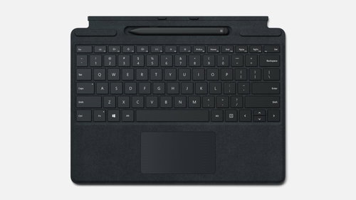 Microsoft Surface Pro X Keyboard ENG + Slim Pen Schwarz - Tastatur - Hauptbild