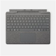 Microsoft Surface Pro mit Stiftschlitz Platinum ENG - Tastatur