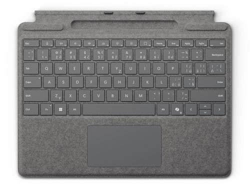 Microsoft Surface Pro se slotem pro pero Platinum - CZ/SK - Klávesnice - Hlavní obrázek