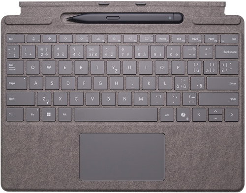 Microsoft Surface Pro (13" version) with Slim Pen Platinum - EN/SK Main image Microsoft Surface Pro (13" version) with Slim Pen Platinum - EN/SK - Keyboard - Main image