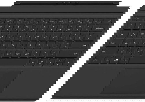 Microsoft Surface Pro 4 Type Cover Black Main image Microsoft Surface Pro 4 Type Cover Black - Keyboard - Main image