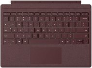 Microsoft Surface Pro Typ Abdeckung Burgund - Tastatur