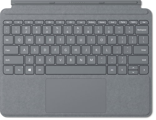Microsoft Surface Go Type Cover Platinum Main image Microsoft Surface Go Type Cover Platinum - Keyboard - Main image